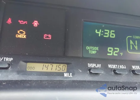 2003 Toyota Avalon Xls из США, поврежденный, VIN 4T1BF28B33U303646